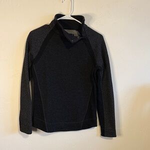 Prana Black and Gray Women's Sweater